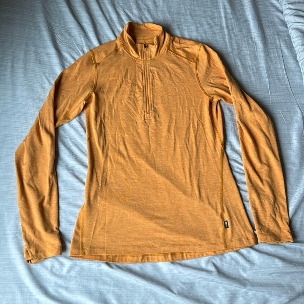 Rei mid weight 1/4 zip thermal top